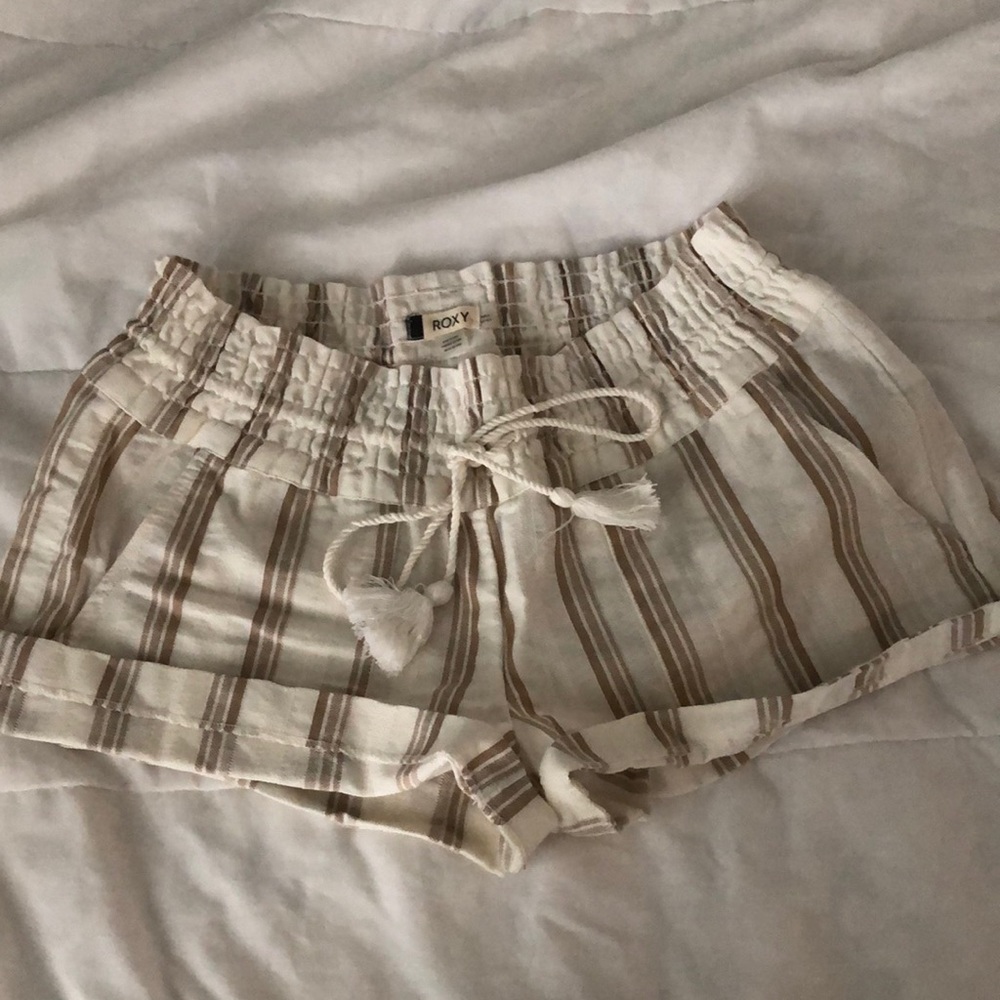 Roxy striped beach shorts